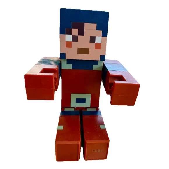 Minecraft Dungeons Hex 9.5" Figure Movable Parts - Picture 3 of 4